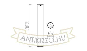 Kép RIGA 38 mennyezeti lámpa fehér 230V LED 6W 38° 3000K