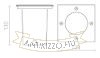Kép RIZZ SQ 125 rozsdamentes acél 230V LED 7W 41° IP67 3000K