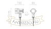 Kép GARY LED leszúrható szürke  230V LED 10W 45° IP65  3000K