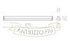 FAO 90 fali lámpa króm 230V G5 21W IP44