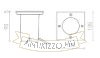 Kép RIZZ SQ 105 rozsdamentes acél 230V LED 3W 96° IP65 3000K