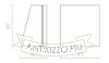 Kép GIGI fali lámpa antracitszürke 230V LED 3.3W IP65 3000K