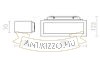 Kép GINO fali lámpa antracit  230V LED E27 11W IP44