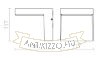 Kép VECINO fali lámpa ezüstszürke 230V LED 5W IP54 3000K