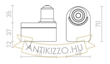 Kép SENSOR E27    230V E27 60W 360°