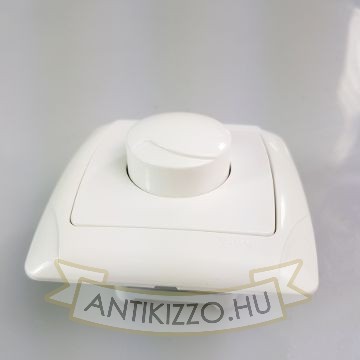 Szabályzó fali süllyesztett kapcsoló fehér - dimmer