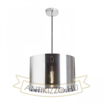 FANCY függeszték, 35 cm átmérő, króm, E27