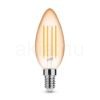 Modee Lighting LED Filament Amber Candle C35 4W E14 320° 1800K (360 lumen)