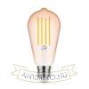 Modee Lighting LED Filament Amber ST64 4W E27 320° 1800K (360 lumen)