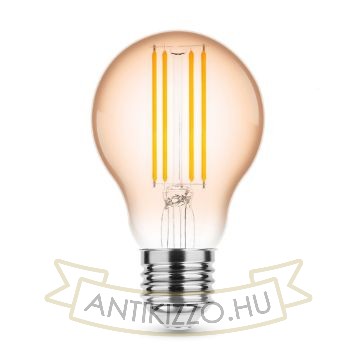 Modee Lighting LED Filament Amber Globe A60 4W E27 320° 1800K (360 lumen)