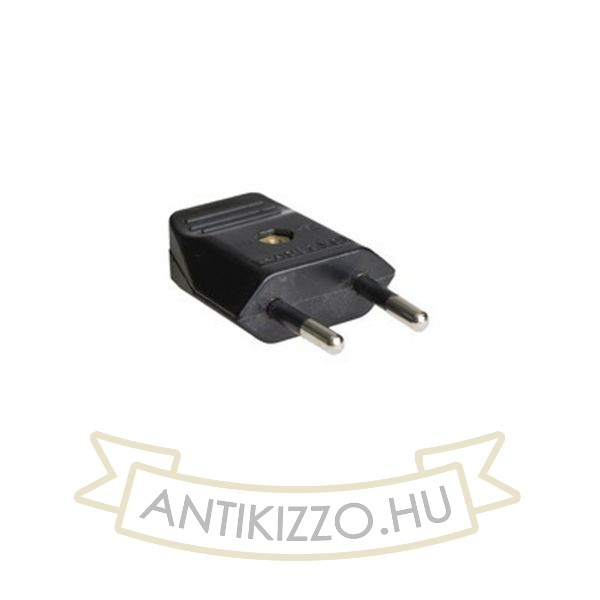 Dugvilla lapos 2P fekete