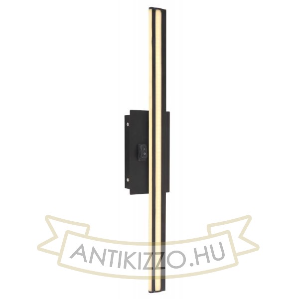 VIGGO 41499B fekete falikar fürdőszobai IP44