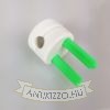 Falon kívüli fehér porcelán kábelrögzítő prémium kivitelben