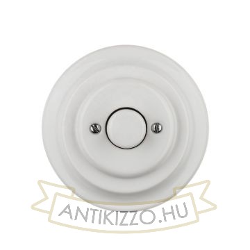 Porcelán dimmer kapcsoló, falba süllyesztett