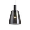 BELLINI M LED függö lámpa fekete füstös üveg 230V LED 5W 30°  3000K