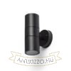 SORANO II fali lámpa fekete műanyag 230V LED GU10 2x8W IP44