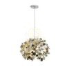 CONFETTI függö lámpa krómozott fólia 230V E27 28W