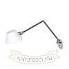 MONTANA fali lámpa fehér/fekete króm 230V E27 28W