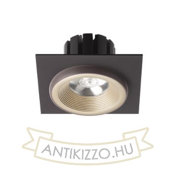 SHARM SQ I süllyesztett lámpa gyöngyházarany/barna  230V LED 10W 24°  3000K