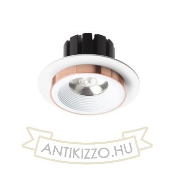 SHARM R I süllyesztett lámpa fehér réz 230V LED 10W 24°  3000K