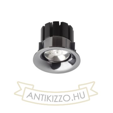 SHARM BASE süllyesztett lámpa  fekete króm 230V LED 10W 24°  3000K