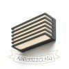 CLAIRE 21 fali lámpa anrtracitszürke tej akril 230V LED 9W IP54 3000K