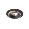 SHARM R I süllyesztett lámpa fekete/fekete réz 230V LED 10W 24°  3000K