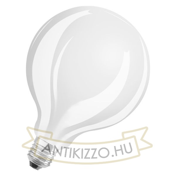 OSRAM Retrofit Globe 95 DIMM  opál üveg 230V E27 LED EQ100  2700K