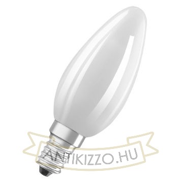 OSRAM Retrofit gyertya alakú DIMMER  matt 230V E14 LED EQ60  2700K