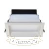 VIC 15 süllyesztett lámpa krémfehér  230V LED 16W  3000K
