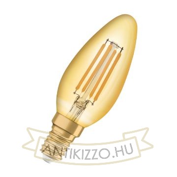 OSRAM Vintage gyertya alakú izzó   230V E14 LED EQ35  2400K