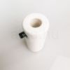 Porcelán Kábel vezető, mennyezeti, fehér - textil vezetékhez