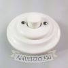 Porcelán dimmer kapcsoló, falba süllyesztett