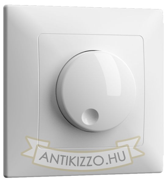 Fényerőszabályzó fali kapcsoló, süllyesztett kivitel