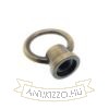 Lámpa tartógyűrű antik bronz - belső menetes 25mm