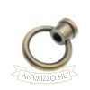Lámpa tartógyűrű antik bronz - belső menetes 25mm