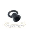 Lámpa tartógyűrű matt fekete - belső menetes 13mm