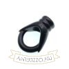 Lámpa tartógyűrű matt fekete - belső menetes 12mm