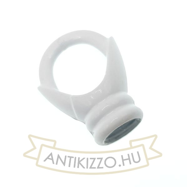 Lámpa tartógyűrű fehér - belső menetes 12mm