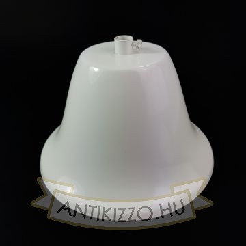 Fém mennyezeti tárcsa harang alakú - fehér