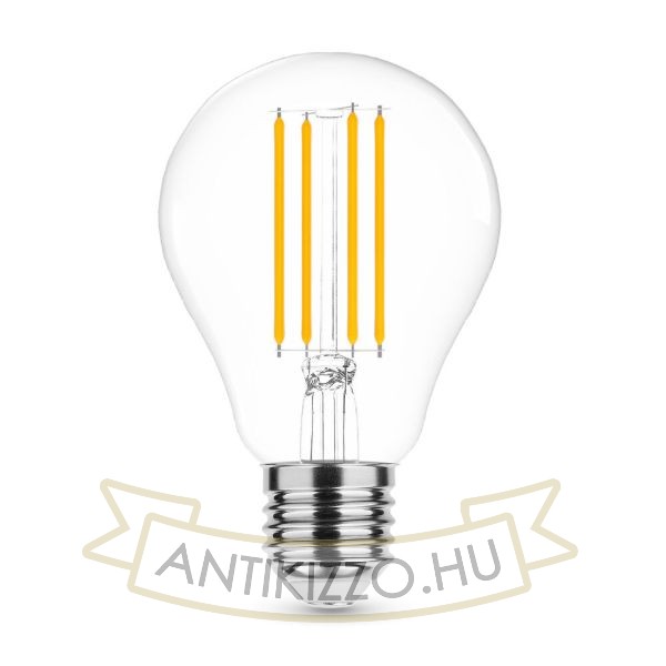 LED Izzó Filament A60 8W E27 360° 4000K (1055 lumen)