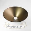 Fém Lámpabúra 220mm x 80mm antik bronz