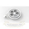 Elosztó Kör 4 utas 1,4m kábel + USB-A + USB-C 16A