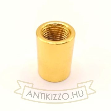 Belső menetes cső 2cm arany szín