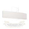 CASUAL 120/25 lámpabúra  Polycotton fekete/fehér PVC  max. 23W