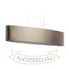 CASUAL 120/25 lámpabúra  Polycotton fekete/fehér PVC  max. 23W
