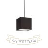 TEMPO 15/15 lámpabúra Polycotton fekete/fehér PVC max. 28W