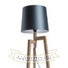 CONNY 35/30 állólámpa búra Polycotton fekete/fehér PVC max. 23W
