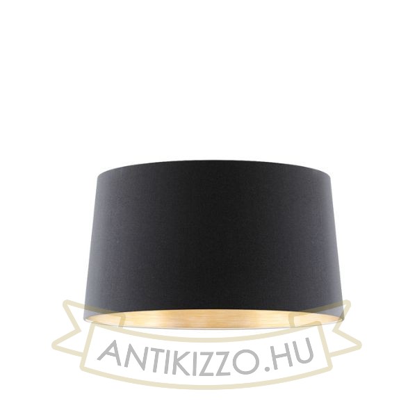 ASPRO 55/30 lámpabúra Polycotton fekete/fehér PVC max. 23W
