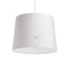 ASPRO 40/30 lámpabúra Polycotton fekete/fehér PVC max. 23W